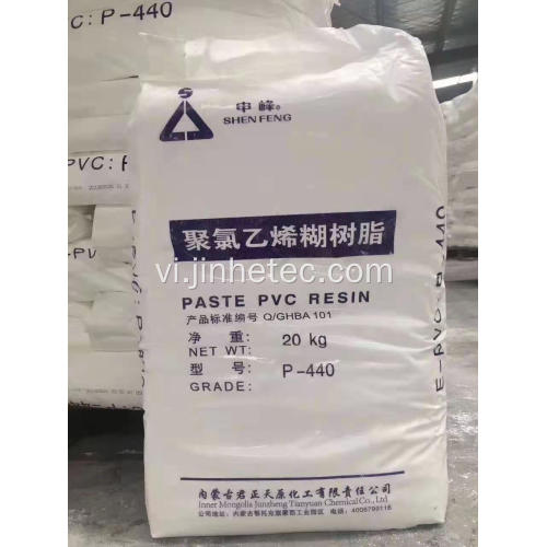 Pvc Paste Resin Nguyên liệu thô Lớp nhũ tương P440